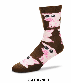 Pig Eyes Socks