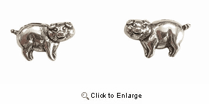 Pig Stud Earrings