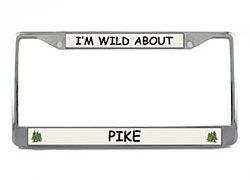 Pike License Plate Frame