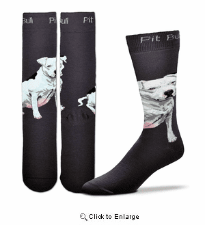 Pit Bull Realistic Socks