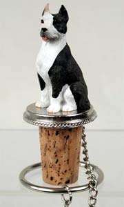 Pit Bull Terrier Bottle Stopper