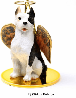 Pit Bull Terrier Christmas Ornament Angel