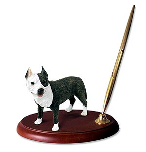 Pit Bull Terrier Pen Holder