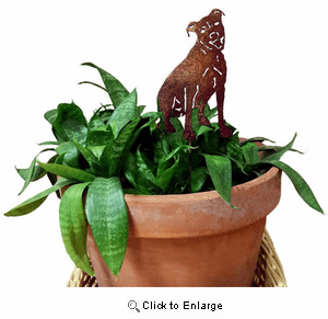 Pit Bull Terrier Plant Stake