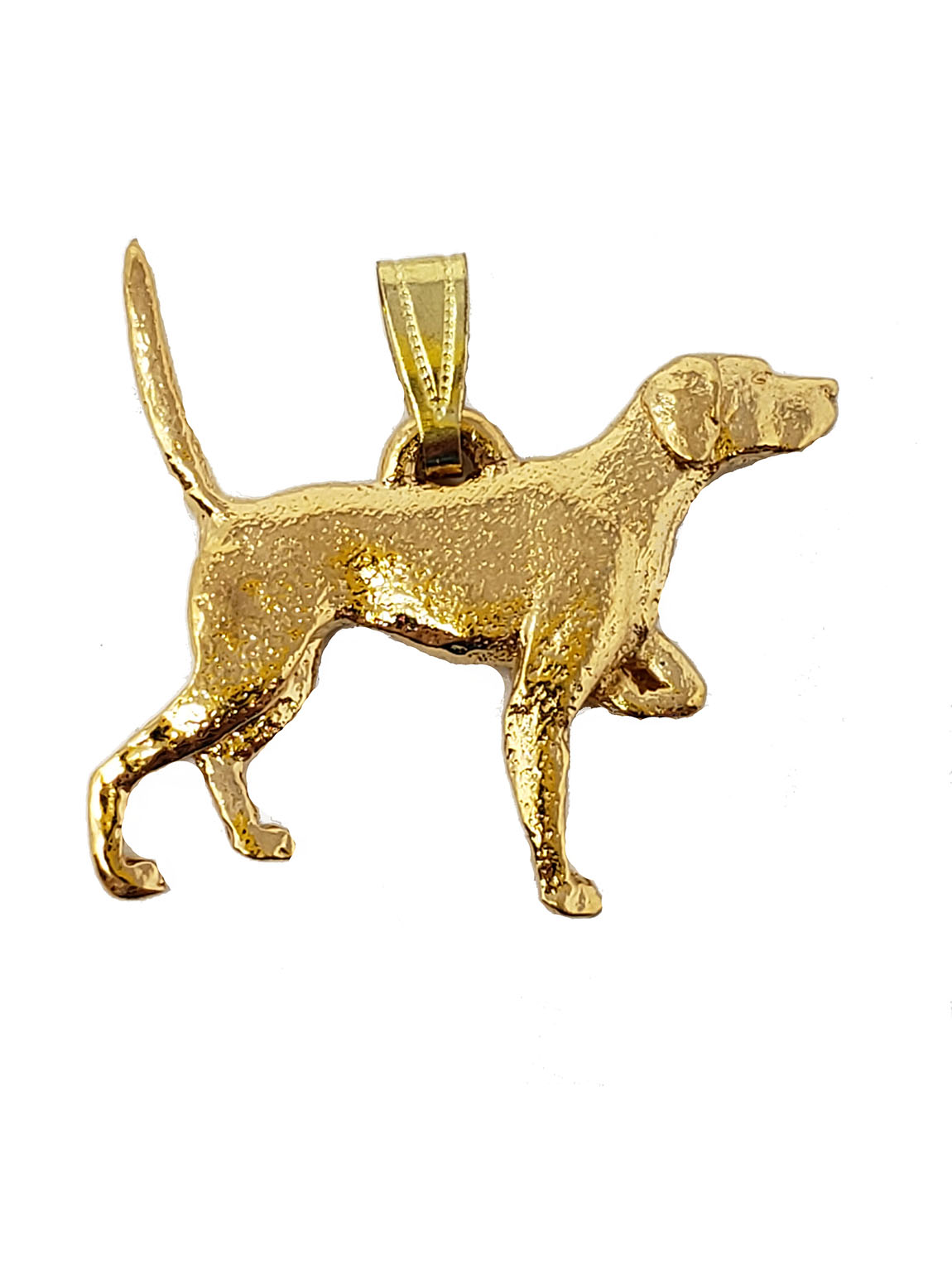 Pointer 24K Gold Plated Pendant