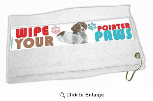 Pointer Paw Wipe Towel