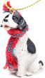 Pointer Tiny One Christmas Ornament Black-White