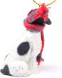Pointer Tiny One Christmas Ornament Black-White