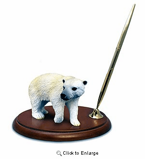 Polar Bear Pen Holder