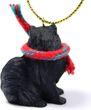 Pomeranian Tiny One Christmas Ornament Black