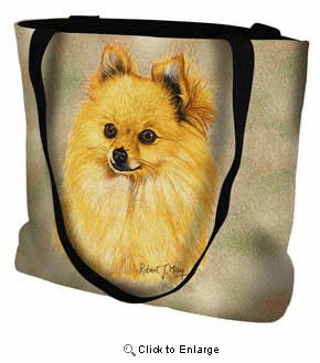Pomeranian Tote Bag