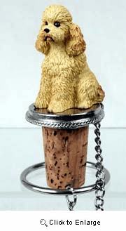 Poodle Bottle Stopper