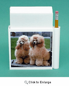 Poodle Hold-a-Note