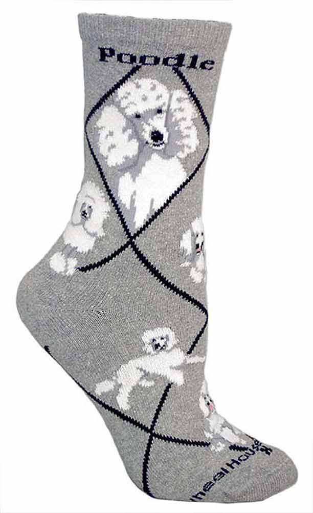Poodle Socks, Sock, Poodle Gifts
