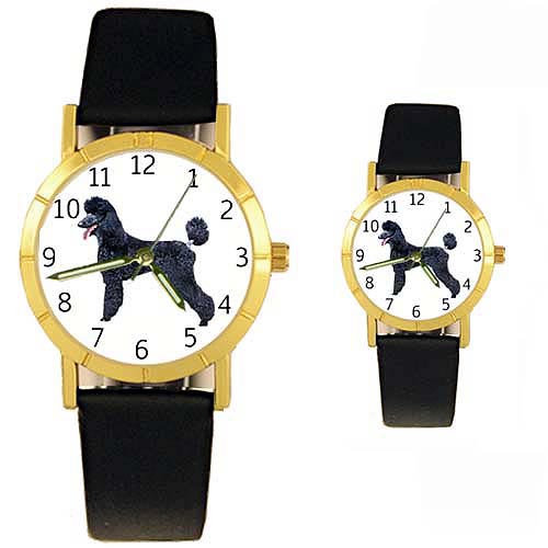 Poodle Watch Black