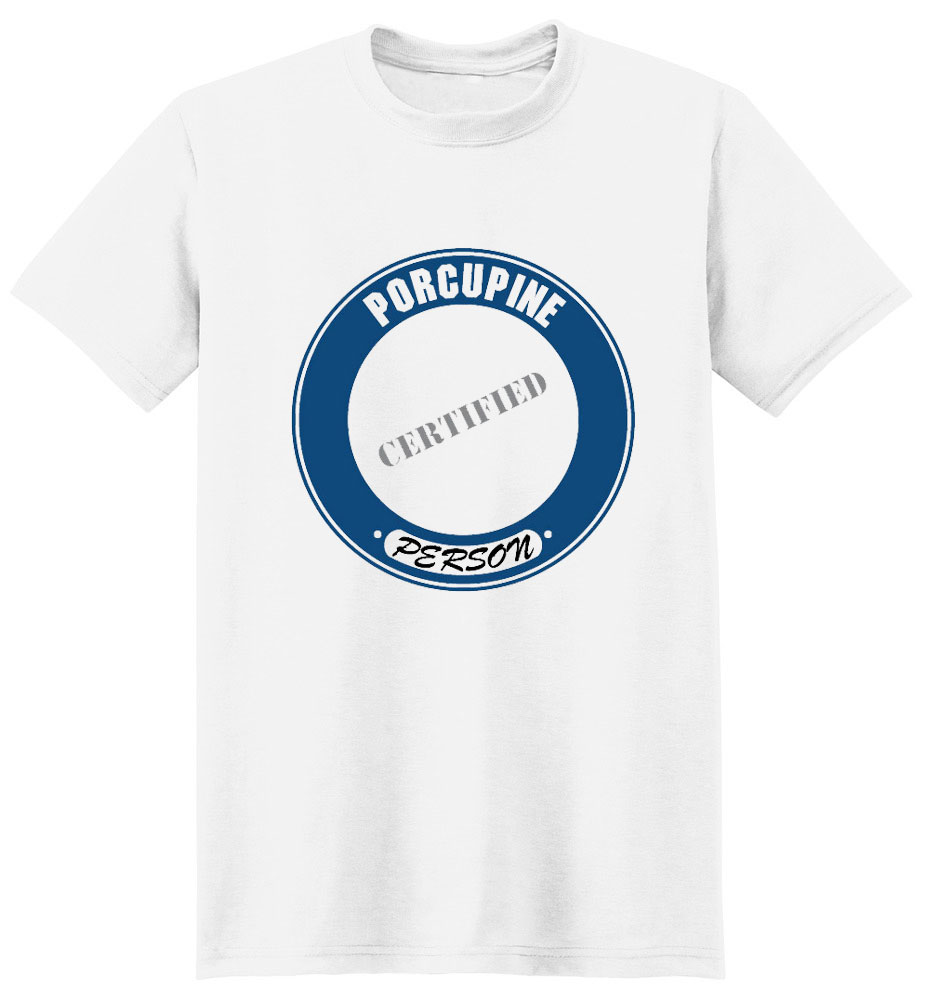 Porcupine T-Shirt - Certified Person