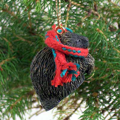 Porcupine Tiny One Christmas Ornament