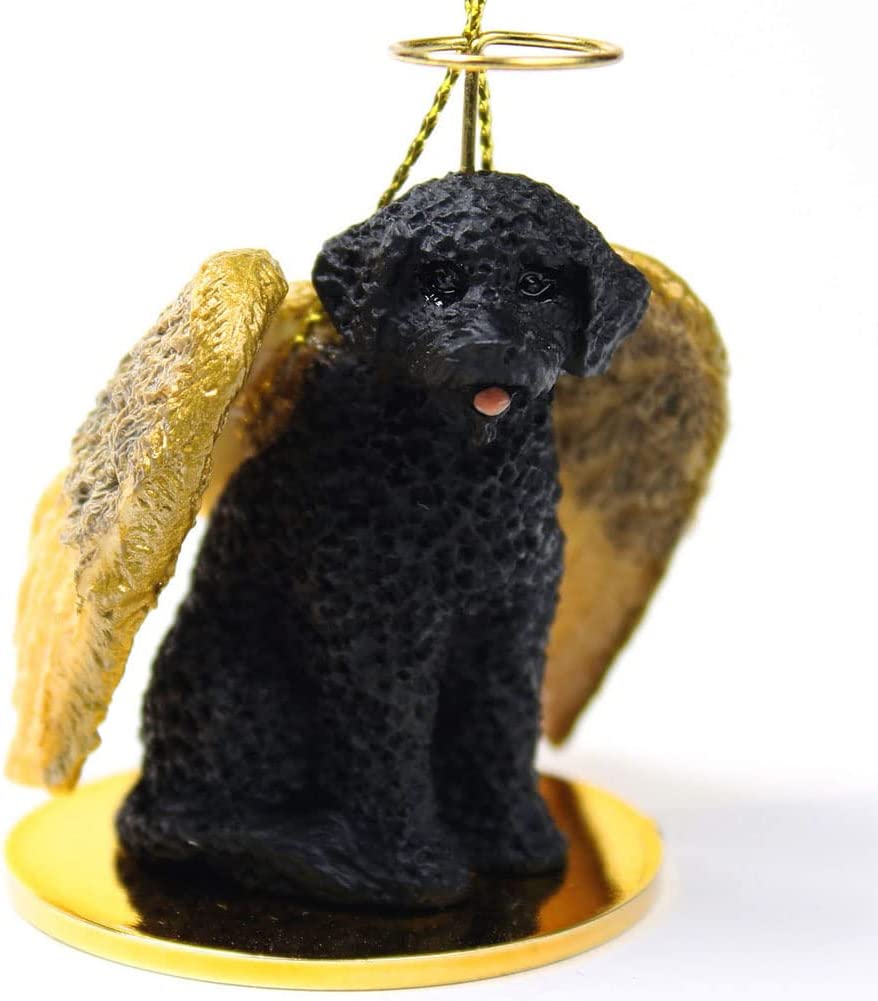 Portuguese Water Dog Christmas Ornament Angel