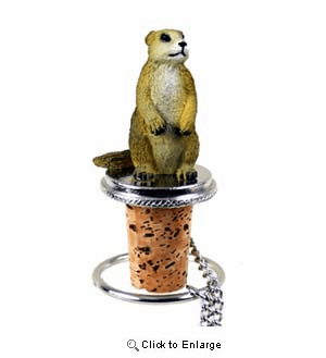 Prairie Dog Bottle Stopper
