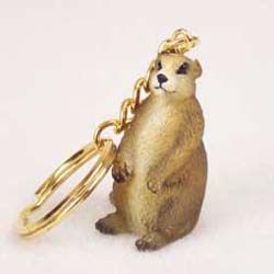 Prairie Dog Keychain