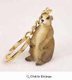 Prairie Dog Keychain