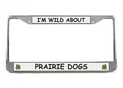 Prairie Dog License Plate Frame