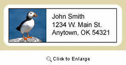 Puffin Address Labels