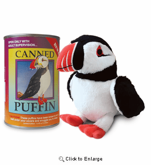 Puffin Canned Critter 6"