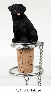 Pug Bottle Stopper
