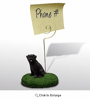 Pug Note Holder