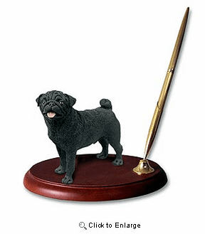 Pug Pen Holder