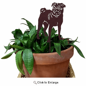 Pug Plant Stake