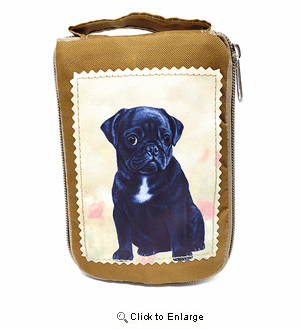 Pug Tote Bag - Foldable to Pouch