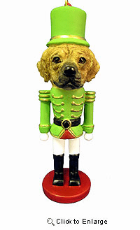Puggle Ornament Nutcracker