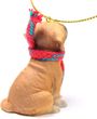 Puggle Tiny One Christmas Ornament Brown