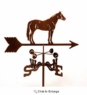 Quarter Horse Weathervane
