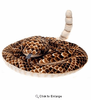 Rattle Snake Plush Stuffed Animal 73"
