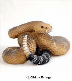 Rattlesnake Figurine