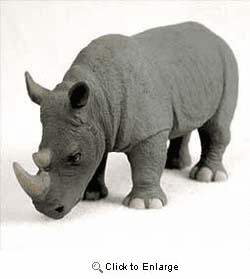 Rhino Figurine