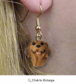 Rhodesian Ridgeback Authentic Earrings