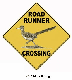 Roadrunner Sign