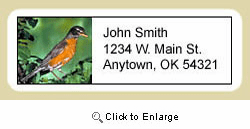 Robin Address Labels