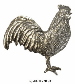Rooster Pin