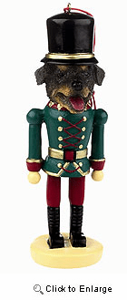 Rottweiler Ornament Nutcracker