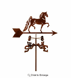 Saddlebred Horse Weathervane