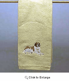 Saint Bernard Hand Towel