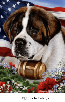 Saint Bernard House Flag