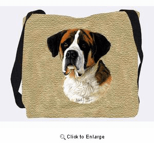 Saint Bernard Tote Bag