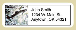 Salmon Address Labels