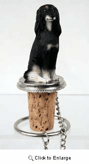 Saluki Bottle Stopper